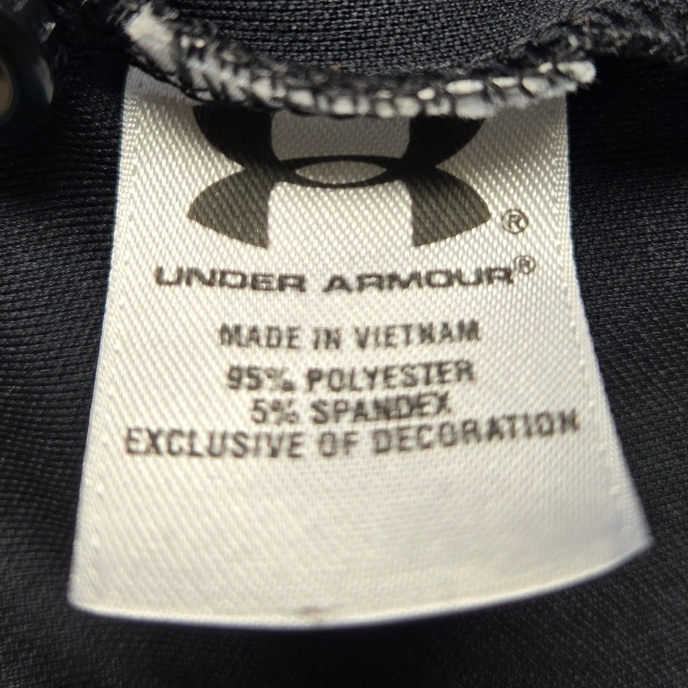Under Armour Polo Mens XL Black California Dream Tennis WTT Collectible Rare - Picture 5 of 8